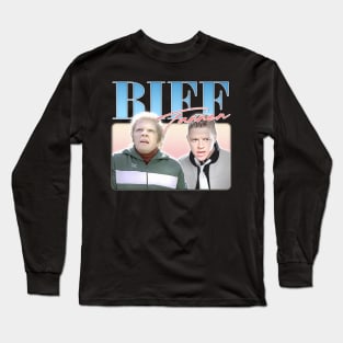 Biff Tannen \/\ 80s Retro Design Long Sleeve T-Shirt